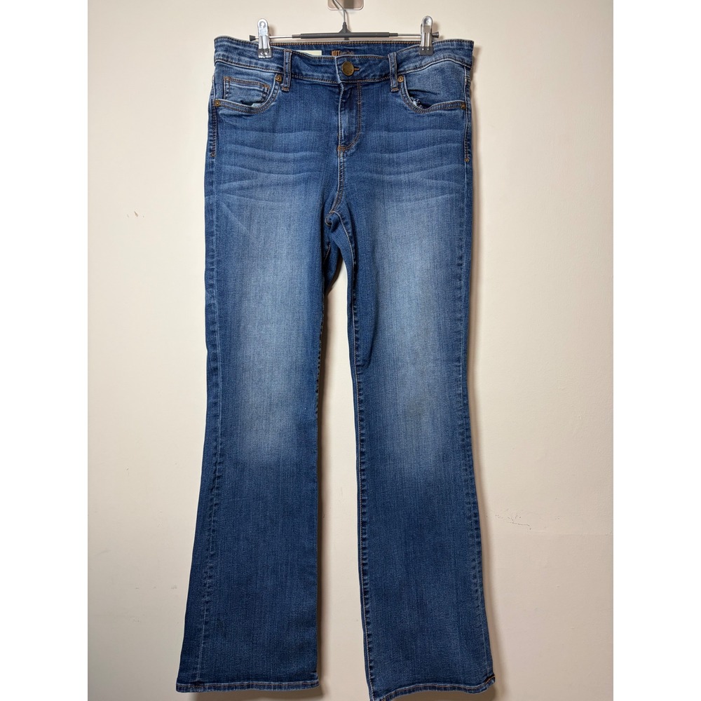 Kut from the Kloth Baby Bootcut Jeans Medium Wash Blue Denim 12S SP067MD5S